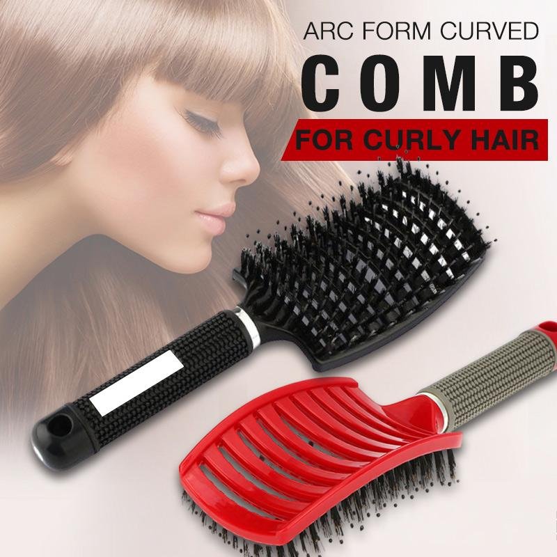 (🔥Last Day Promotion 50% OFF)  Arc Form Curved Comb For Curly Hair-Buy 2 Free Shipping