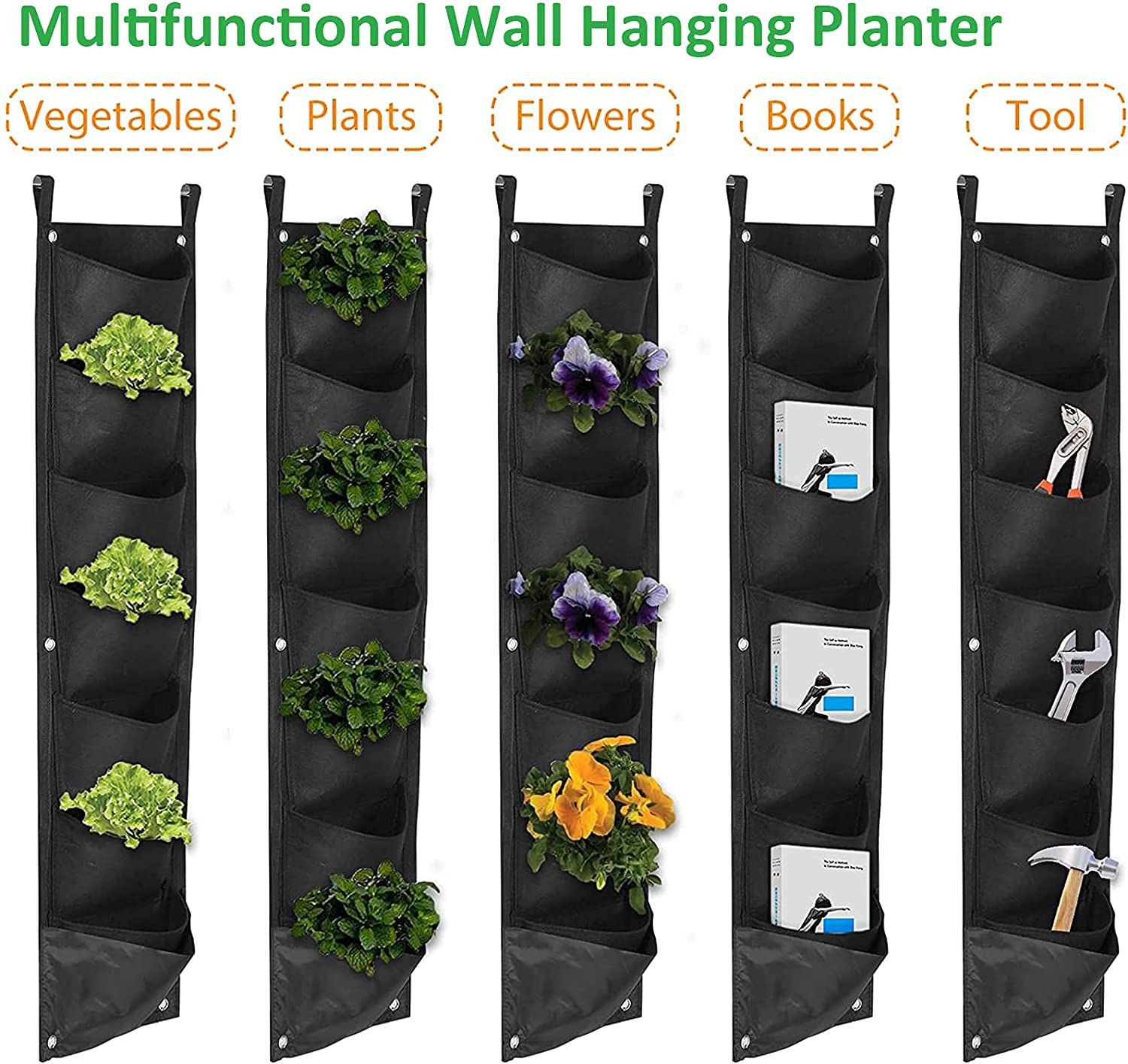 🔥Clear Stock Last Day 70% OFF🔥Garden Wall Planter Grow Bags for Indoor Outdoor-Buy 2 Get 5 % OFF