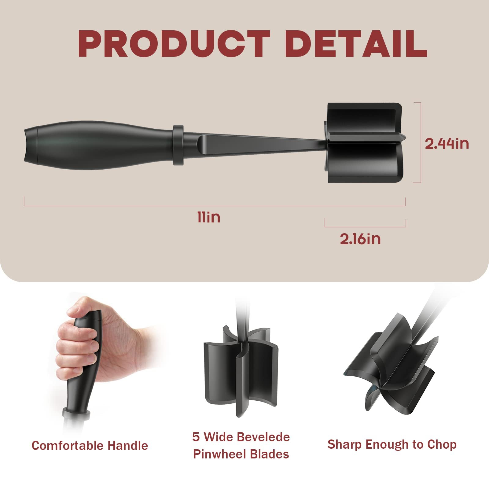 🔥Last Day 49% OFF-🍔🍖Meat Chopper & Hamburger Grinder