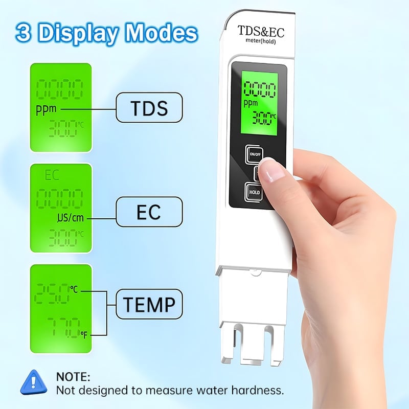 🎁TikTok Last Day Sale - 70% OFF🎉2025 All-New 4 in 1 Digital Water Tester