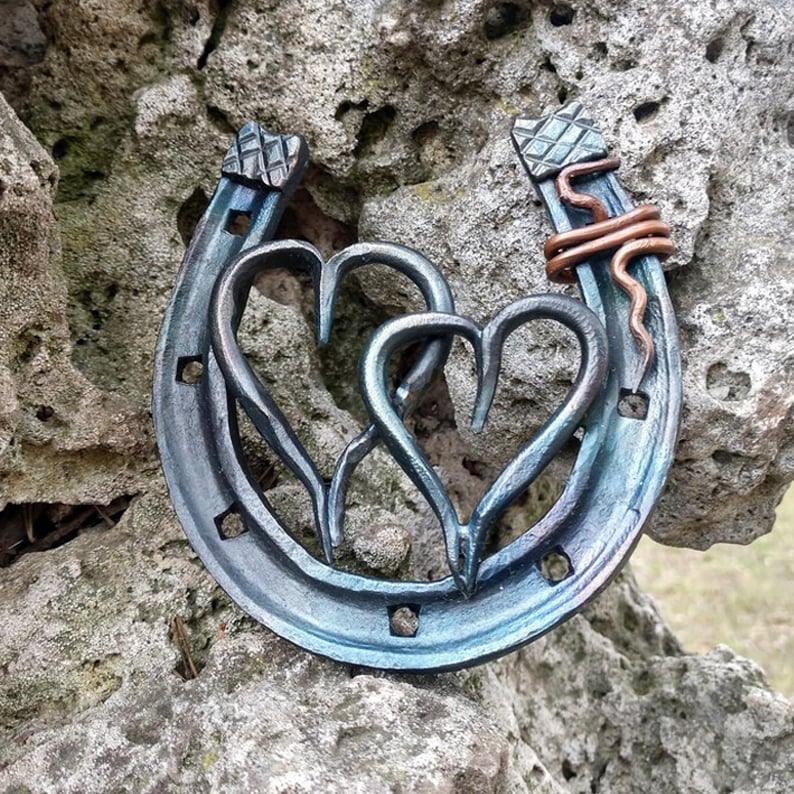 💝Valentine's Day Handmade Horseshoe Memorial Gift