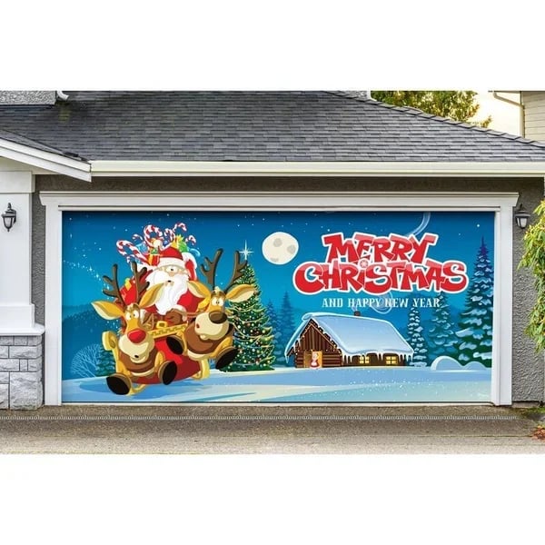 🎅Early Xmas Offer 1000pcs 50% OFF- Christmas 2024 Garage Door Decoration