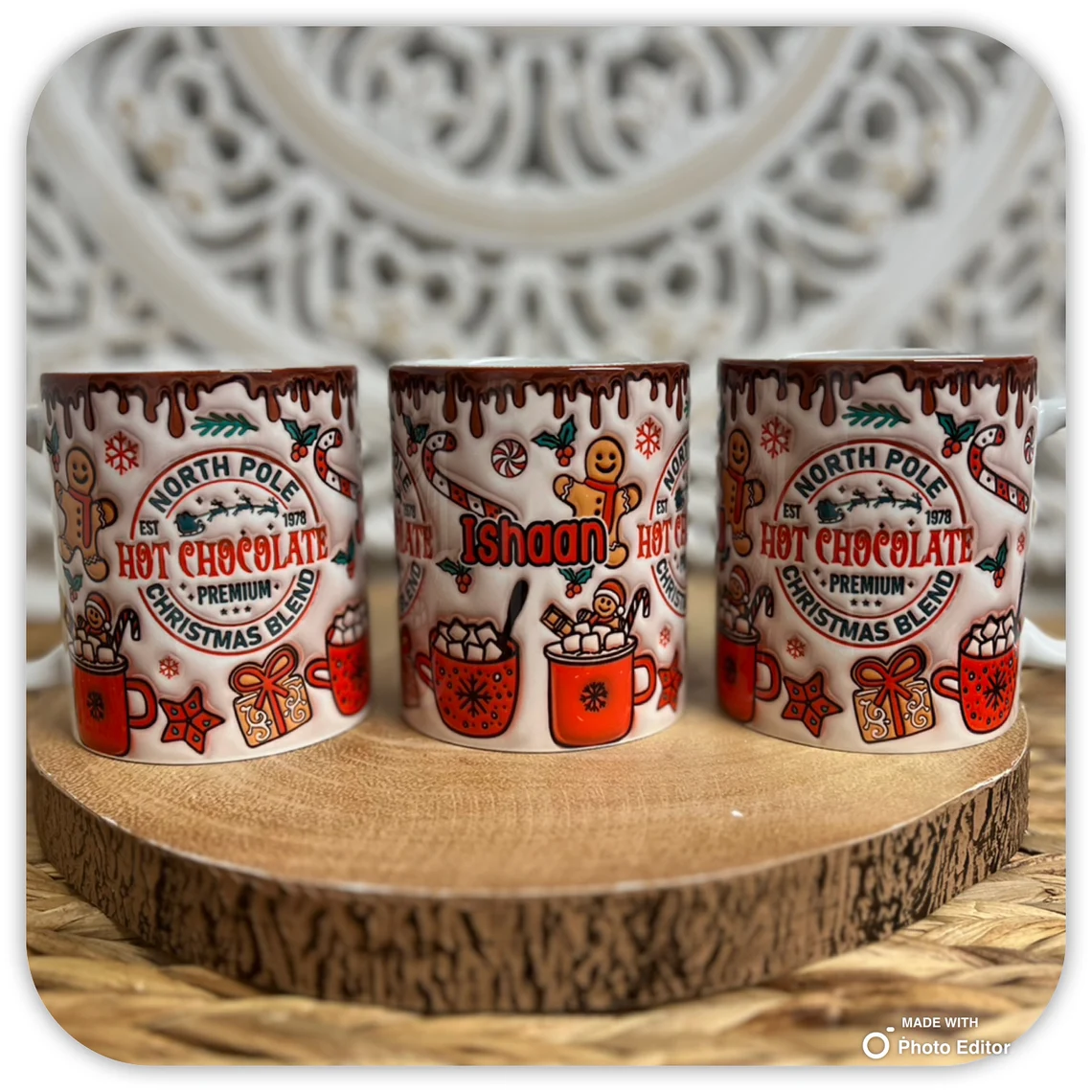 🎅Early Christmas Promotion - 49% OFF 🍫Personalised Hot Chocolate Mug