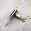 Mini Italian Stiletto Switchblade Knife With Key Chain