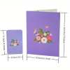 Last Day 49% OFF🦋Vibrant 3D Butterfly & Daisy Pop-Up Greeting Card