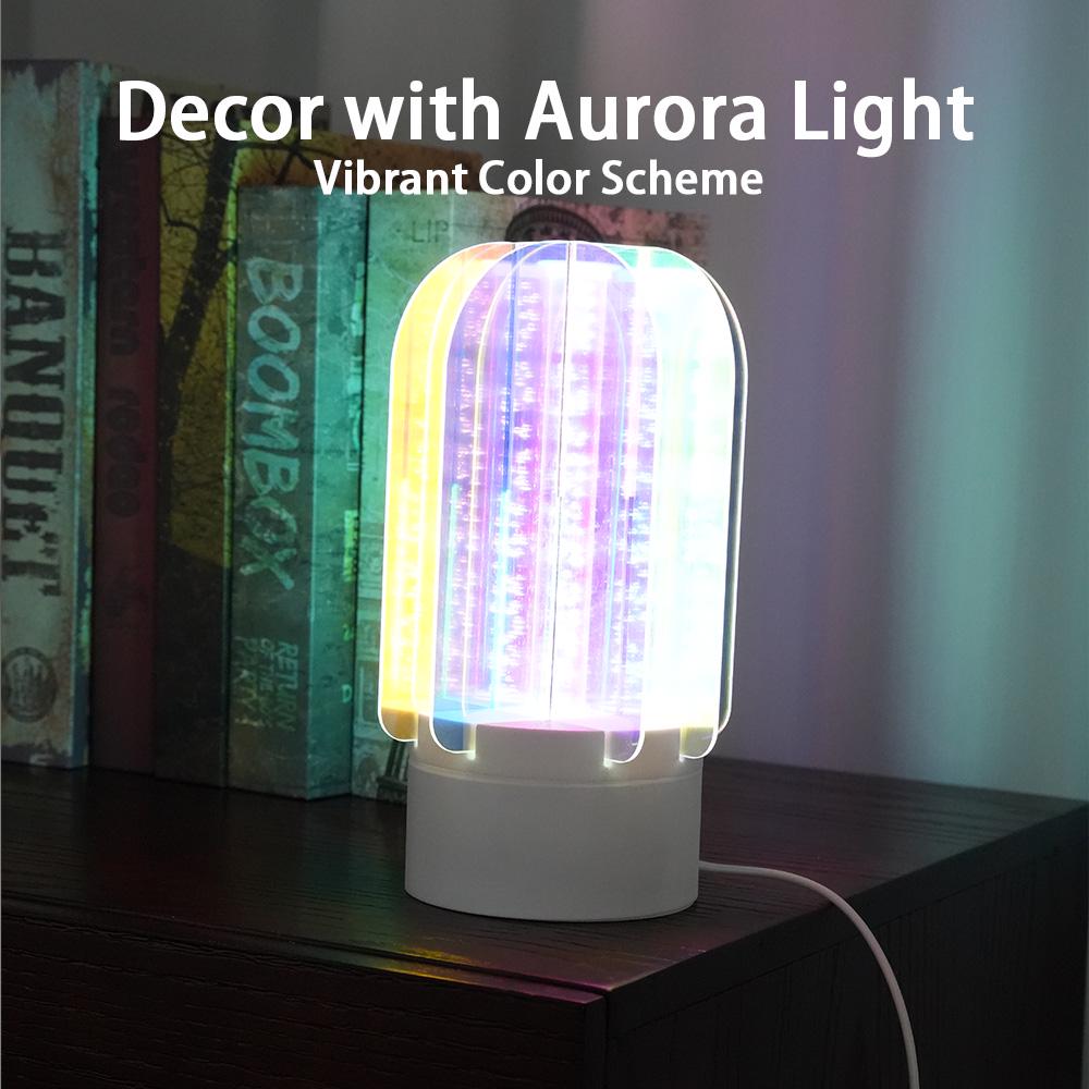 🔥Last Day Promotion 70% OFF🌈3D Rotating Aurora Night Light⚡BUY 2 FREE SHIPPING