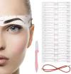 🔥Last Day Promotion 70% OFF🔥Reusable Eyebrow Stencil Shaper Kit (14-pack)⚡Buy 3 Get 1 Free