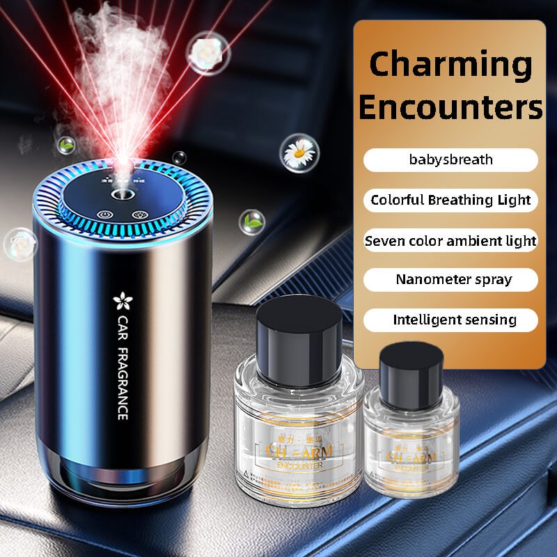 🔥Black Friday Special 50% OFF🔥Three-in-one car aromatherapy atmosphere light