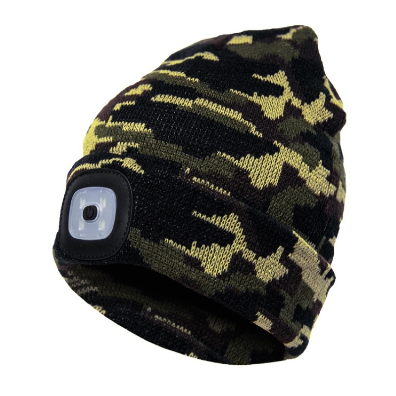 (🌲EARLY CHRISTMAS SALE - 50% OFF) 🎁LED Knitted Beanie Hat