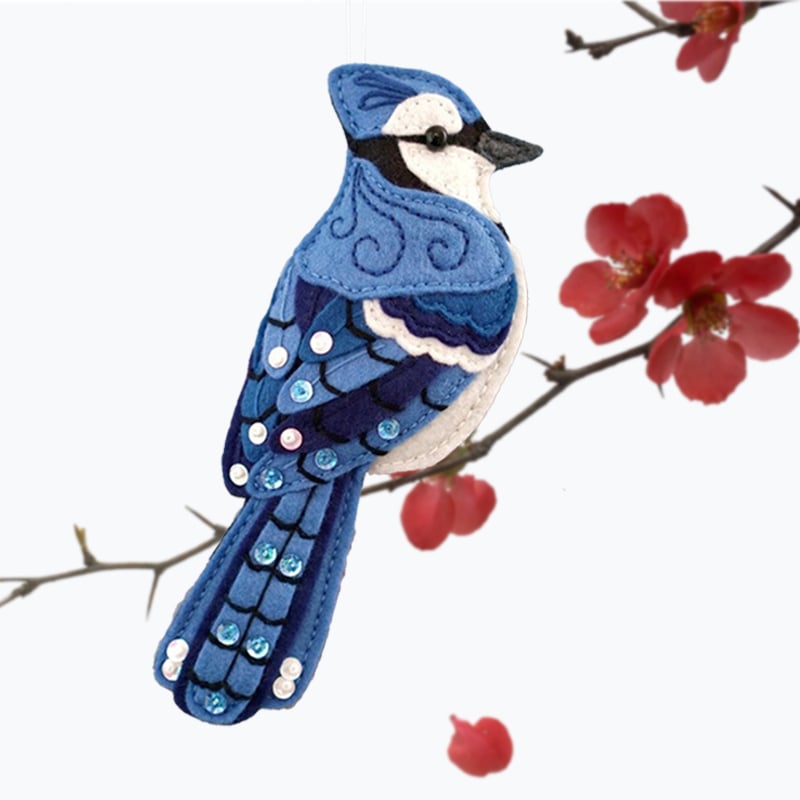 (🔥New Year Sale- 49% OFF) Felt Bird Ornament🐦- Buy 4 Free Shipping