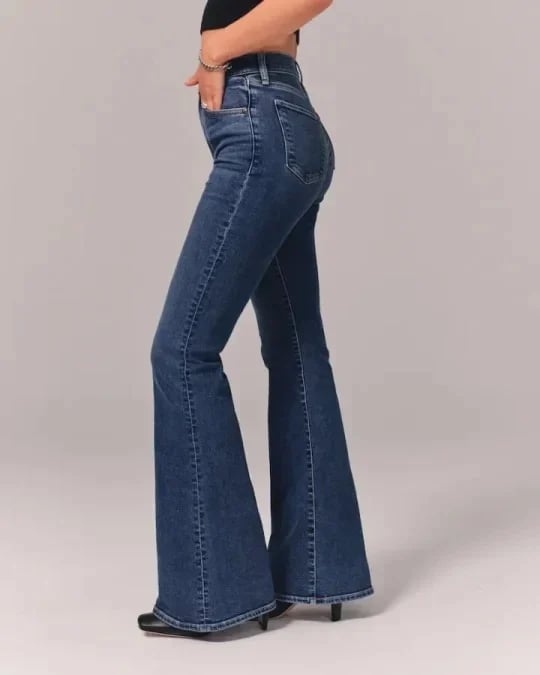 (🔥LAST DAY PROMOTION - 50% OFF) Ultra High Rise Stretch Flare Jean - Buy 2 Get Extra 10% Off & Free Shipping