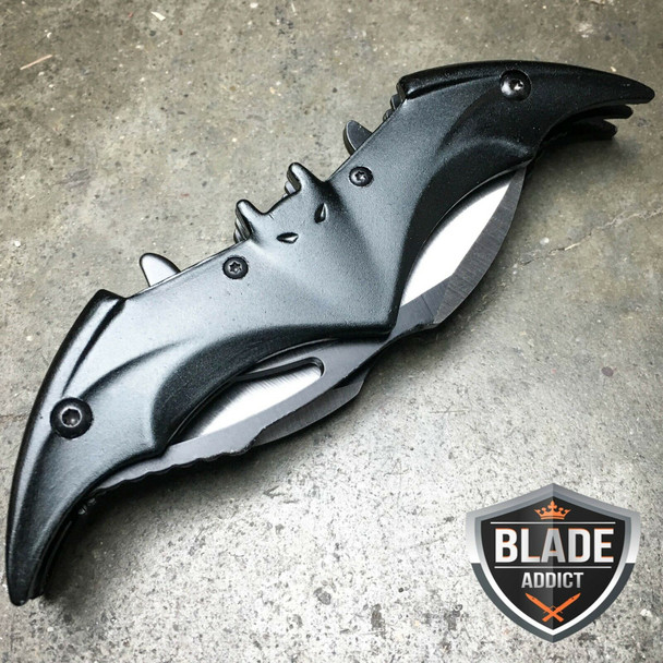 🔥Last Day Promo - 70% OFF 🎁 Bat Dual Blade Spring Assisted Pocket Knife | Buy 2 Free Shipping