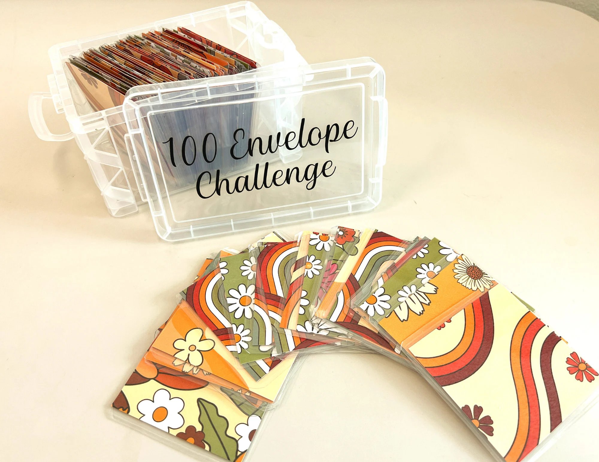 🔥Last Day Promotion 50% OFF✉️100 Envelope Challenge Box Set|Easy And fun Way To Save $5,050