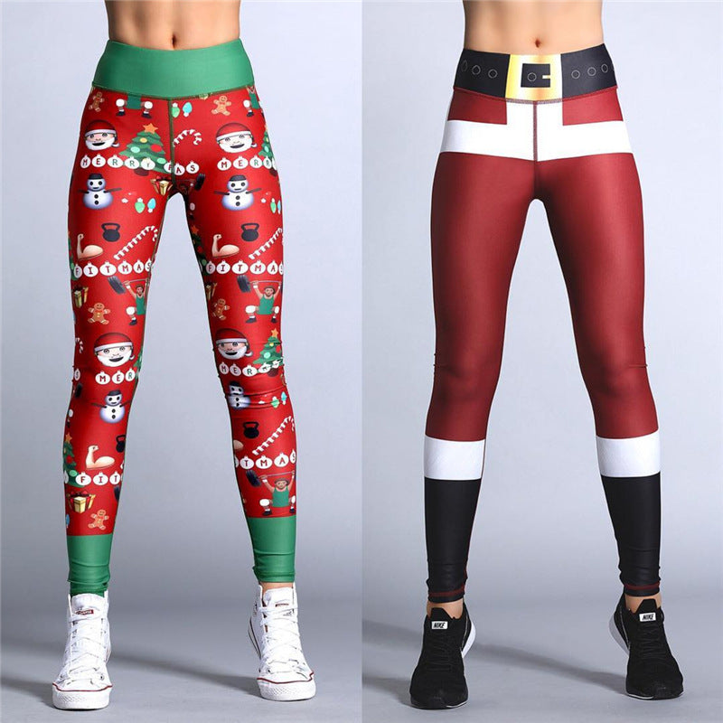 (🌲CHRISTMAS SALE NOW-48% OFF)2022 Christmas High Waist  Leggings