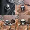 (🎃Early Halloween Sale- 49% OFF) 💀Vintage Gothic Skull Brooch - BUY A Set GET EXTRA 30% OFF & Free Shipping