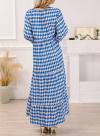 💥Special sale - Women's Puff Sleeve Floral Boho Maxi Dress