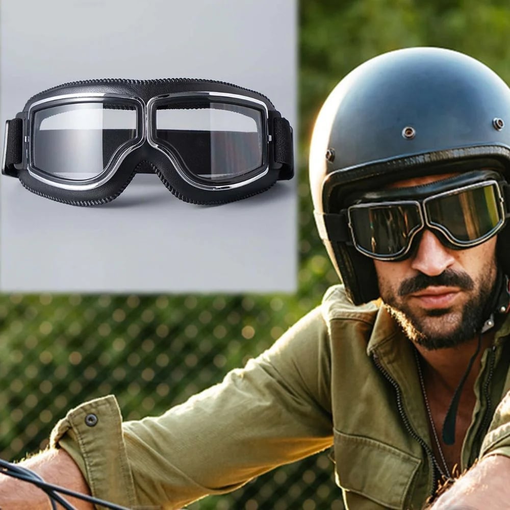 🔥(Limited Time Promotion 49% OFF) Vintage Motorcycle Goggles