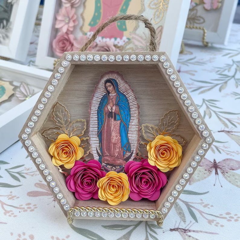 Virgin Mary Plaque