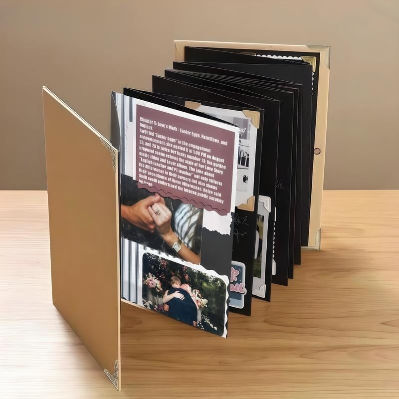 🎁TikTok Last Day Sale - 70% OFF🎉The Memory Keeper: 99+ Inch Accordion Scrapbook Album📚