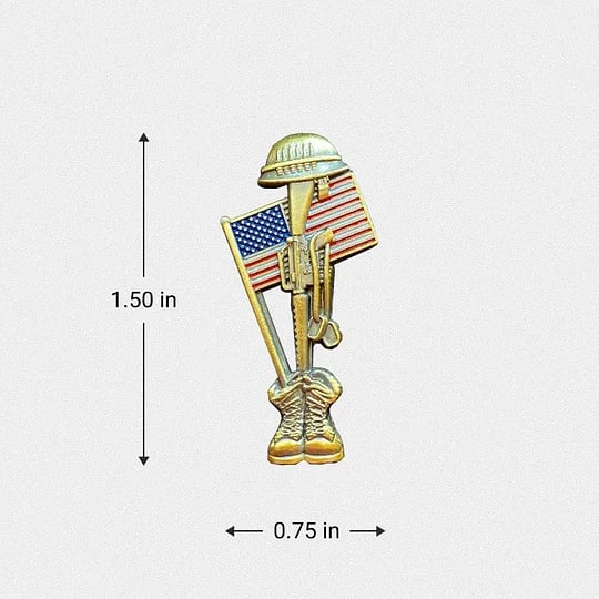 🎁TikTok Last Day Sale - 70% OFF🔥Handmade Soldier Memorial Pin