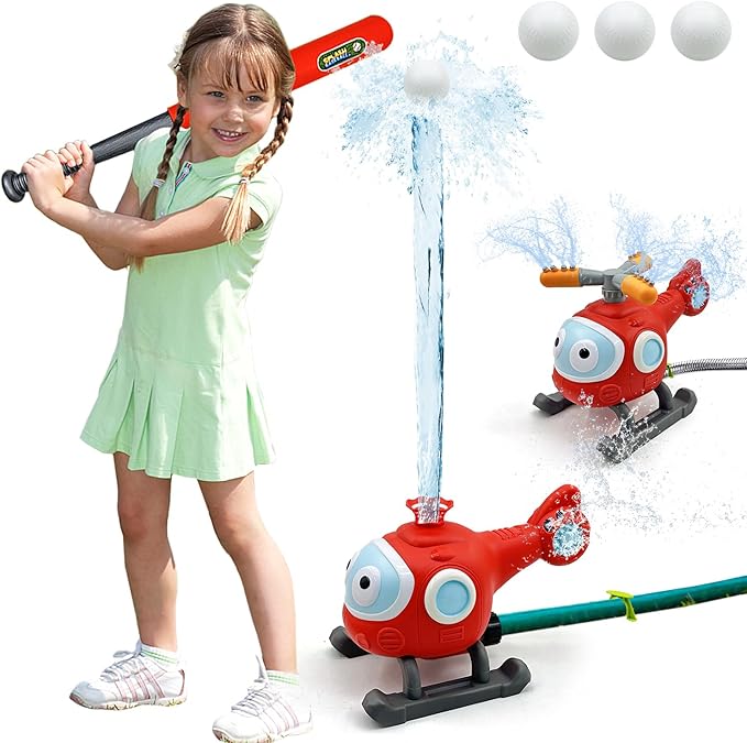 ⏰LAST DAY SALE 50% OFF💦Summer Bestseller - 2 in 1 Water Sprinklers T Ball Set
