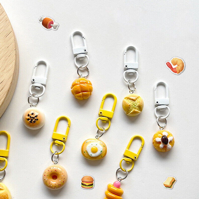 🔥HOT SALE 49% OFF - 🍞🥖🥯Cute Analog Bread Keychain Pendant