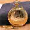 💥LAST DAY SALE 50% OFF💥Imperial Duke & Puppet Gold-plated Musical Automatic Open Pocket Watch