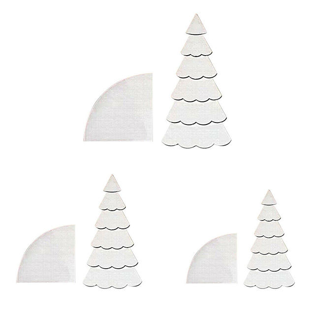 🔥(LAST DAY SALE-48% OFF)  Handmade Christmas Tree Sewing Template Set- 7PCS (With Instructions)