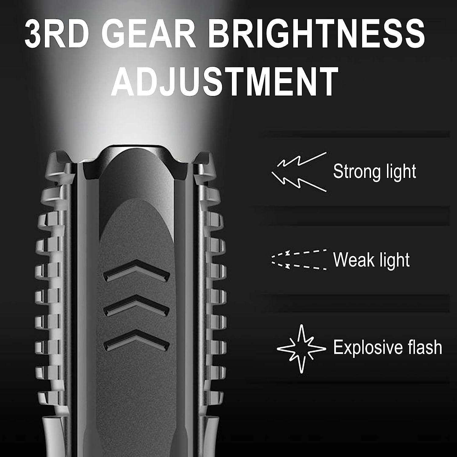 🔥Multifunctional Rechargeable Flashlight