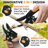 🔥Last day Clearance Sale 60% OFF🔥Ratchet Pruning Shears for Gardening Heavy Duty