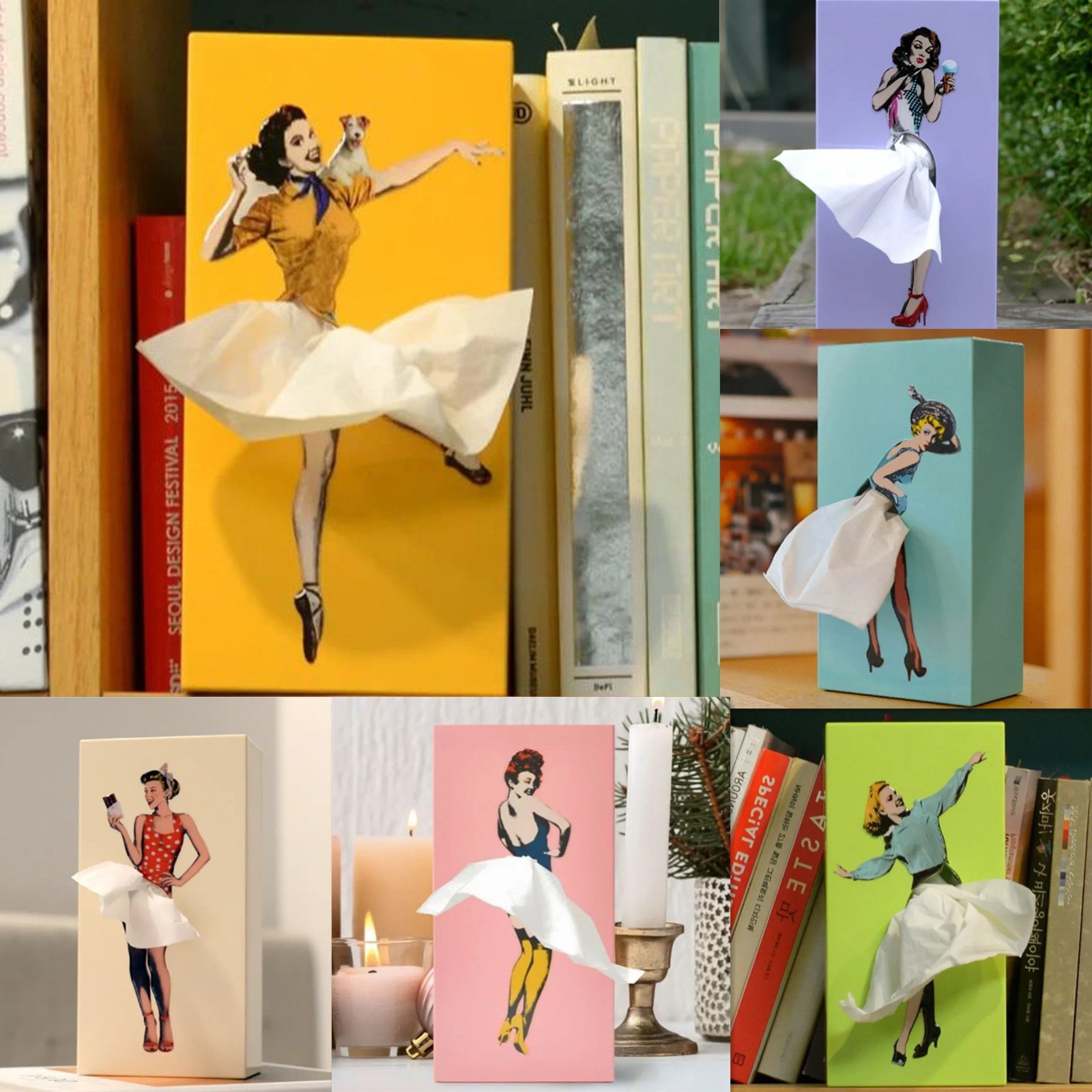 Last Day Promotion 70% OFF - 🔥Flying Skirt Tissue Box