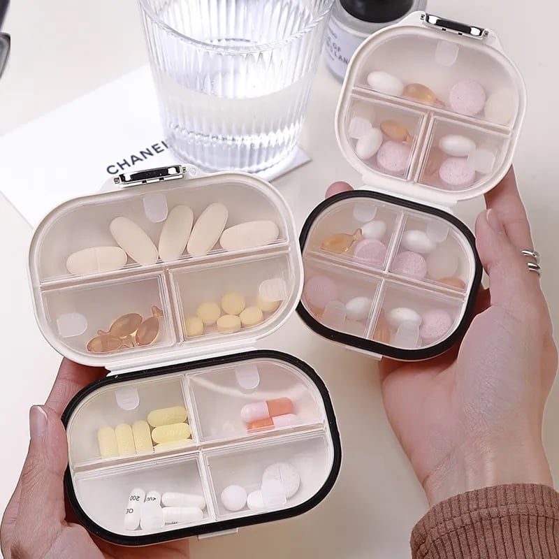 ✨Last Day Promotion - 70% OFF🎁🎄Portable Daily Pill Case