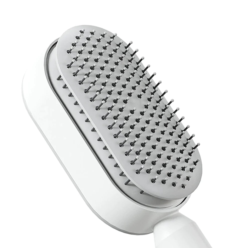 (🔥 HOT SALE PROMOTION) Self Cleaning Push Brush 👩 (BUY 2 GET 10% off & FREE SHIPPING📦)