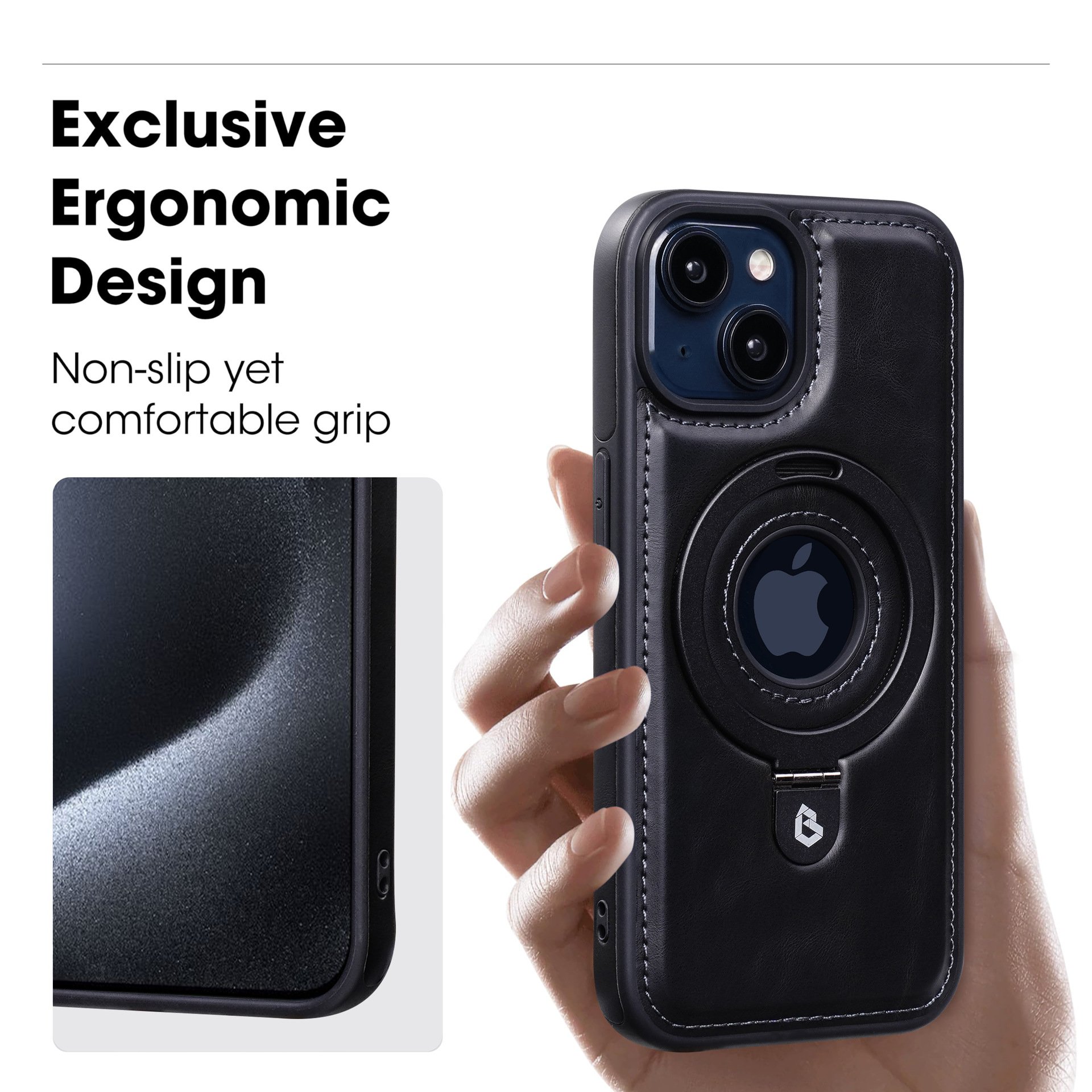 🔥Last Day 50% OFF🔥 - Luxurious  Invisible Stand iPhone Case