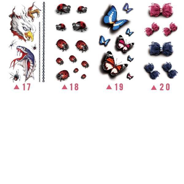 SPRING PRE PROMOTION -  Trendy 3D Tattoo Stickers - Buy 20 Free Shipping