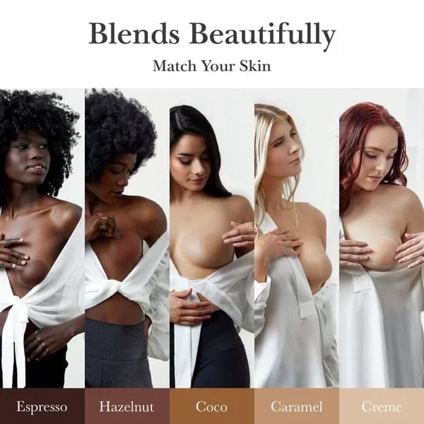 🏆#1 Bestselling🏆 ---- Go Braless! Seamless Nipple Cover (Latex-free and 100% Medical Silicone)
