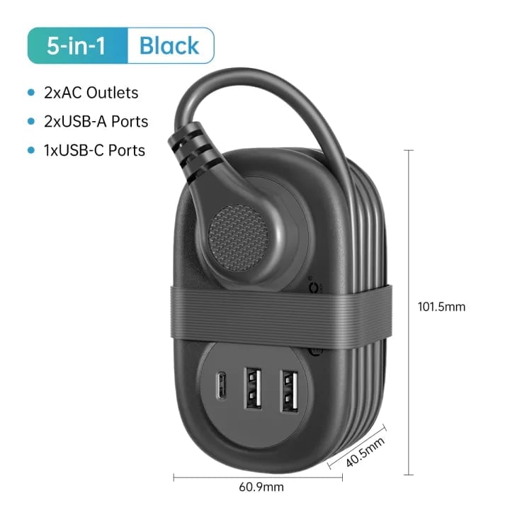 Last Day Promotion 70% OFF - 🔥7 in 1  Power Strip, ORICO 4 Outlets 3 USB Ports⚡Buy 2 Get Free Shipping