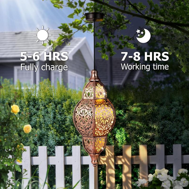 💥LAST DAY SALE 50% OFF💥Moroccan Style Artisan Solar Lights⚡️Buy 2 Free Shipping
