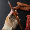Red rosewood integrated keel sharp high-end fruit peeling knife