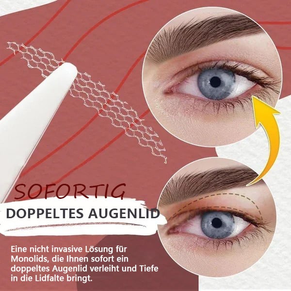 ⏰49% Rabatt🔥Unsichtbarer Doppel-Augenlid-Aufkleber (120 Streifen/Packung)