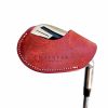 Magnetic Leather Iron Cover – Handcrafted Club Protection with Timeless Style