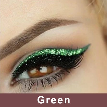 🔥 HOT SALE 49% OFF 🔥2023 New Reusable Eyeliner and Eyelash Stickers with Glitter