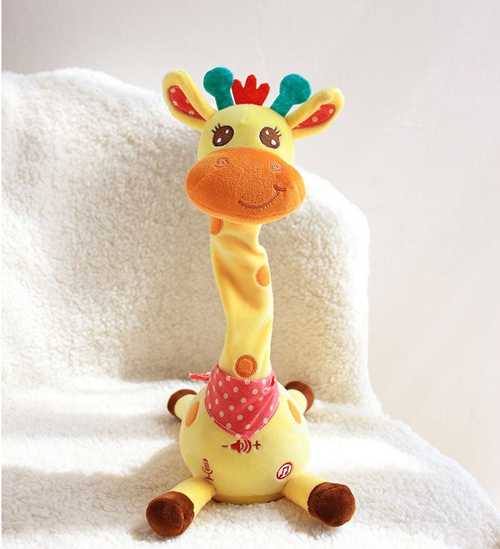 🎁TikTok Last Day Sale - 70% OFF🎉Selling Musical Giraffe Toy – Sings, Dances & Repeats What You Say! 🦒🎵🗣️