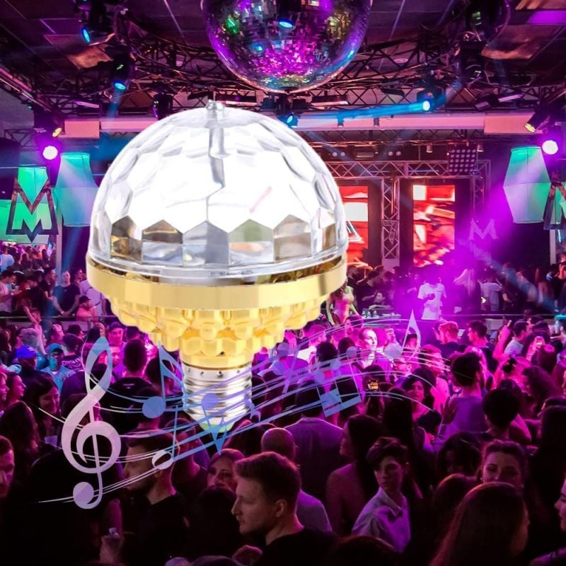 🎄Early Christmas Sales🎁🔥Colorful Rotating Disco Ball Light