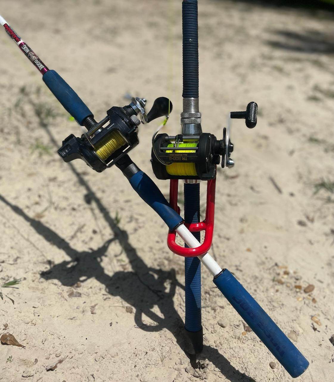 🔥Last Day Clearance Sale 60% OFF🔥BANK ROD HOLDERS “fits TWO RODS in EACH Rod Holder”