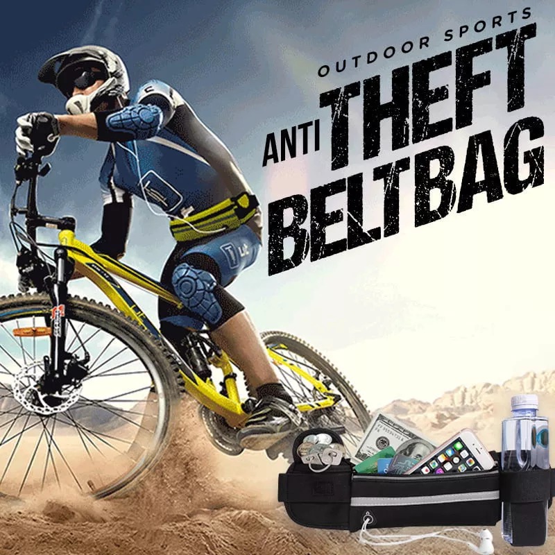 Upgrade Outdoor Sports Anti-theft Belt Bag