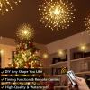 🔥Early Christmas Sale 50% OFF🎄Hanging Starburst Fairy Lights for Christmas