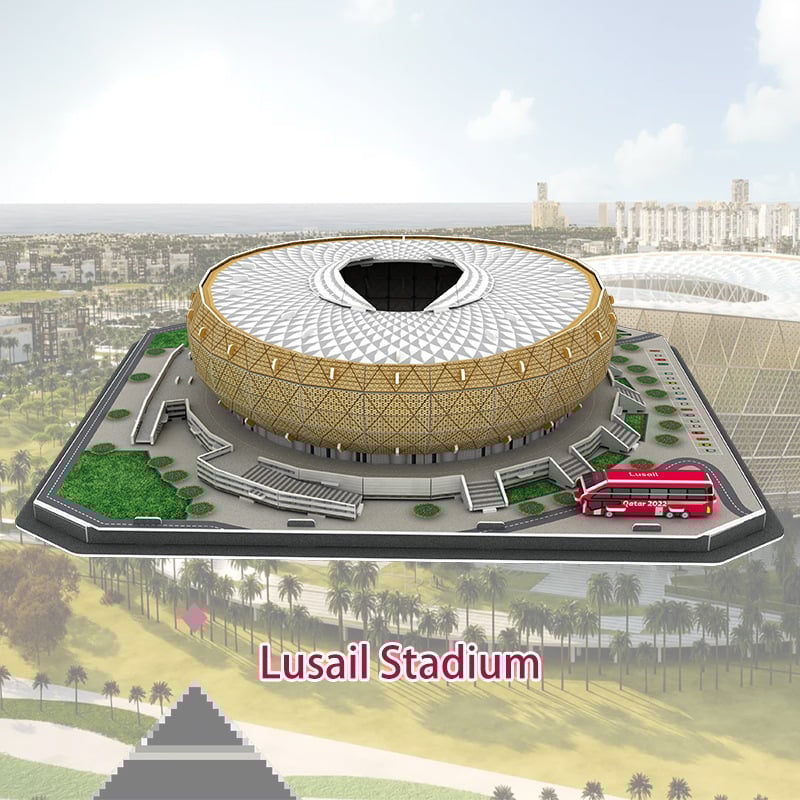🔥World Cup Specials - 49% OFF🔥2022 NEW 3D Football Stadiums Intelligent Puzzle-Buy 2 Free Shipping