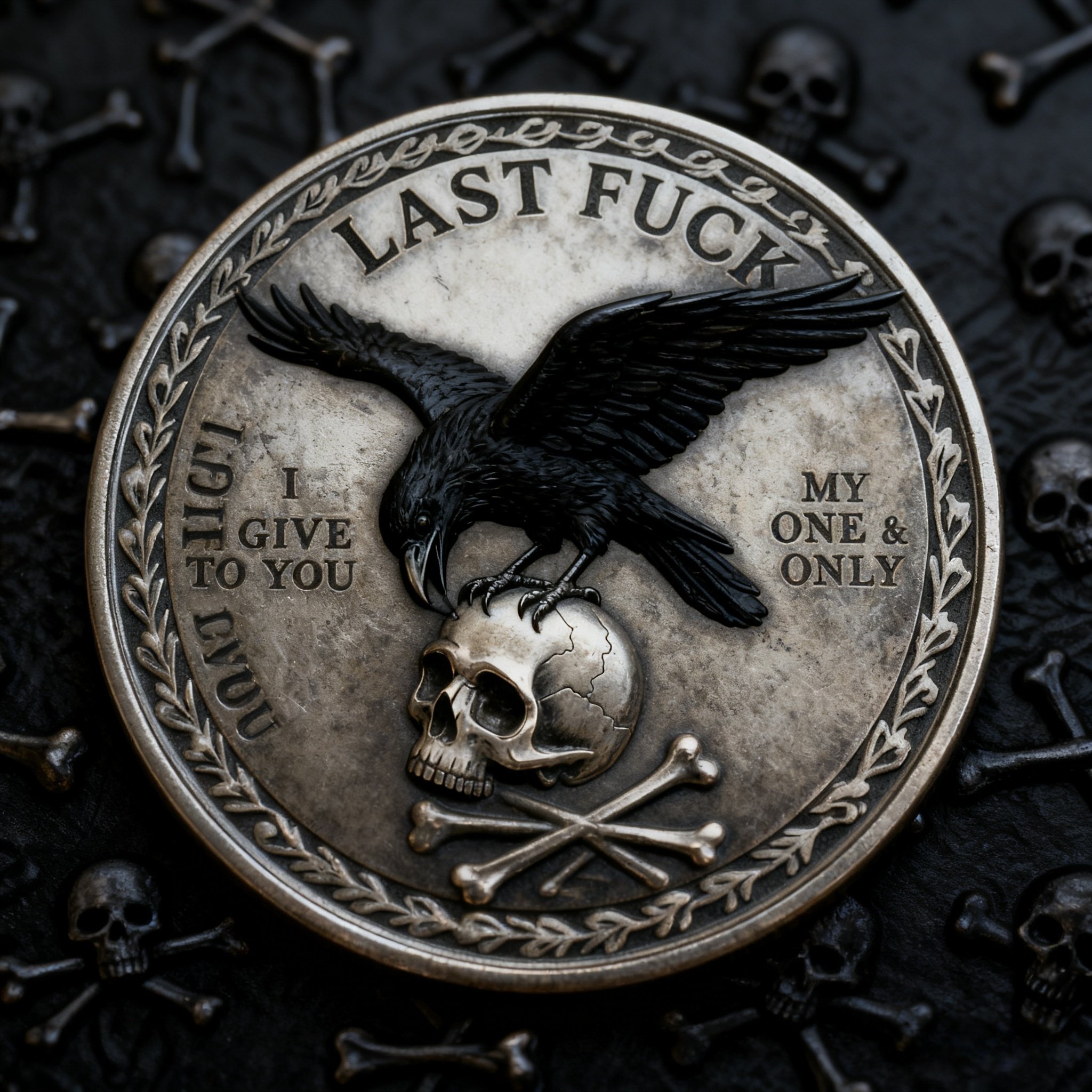 🔥Last Day 50% OFF🔥F-CAW-F Witchy Raven Coin