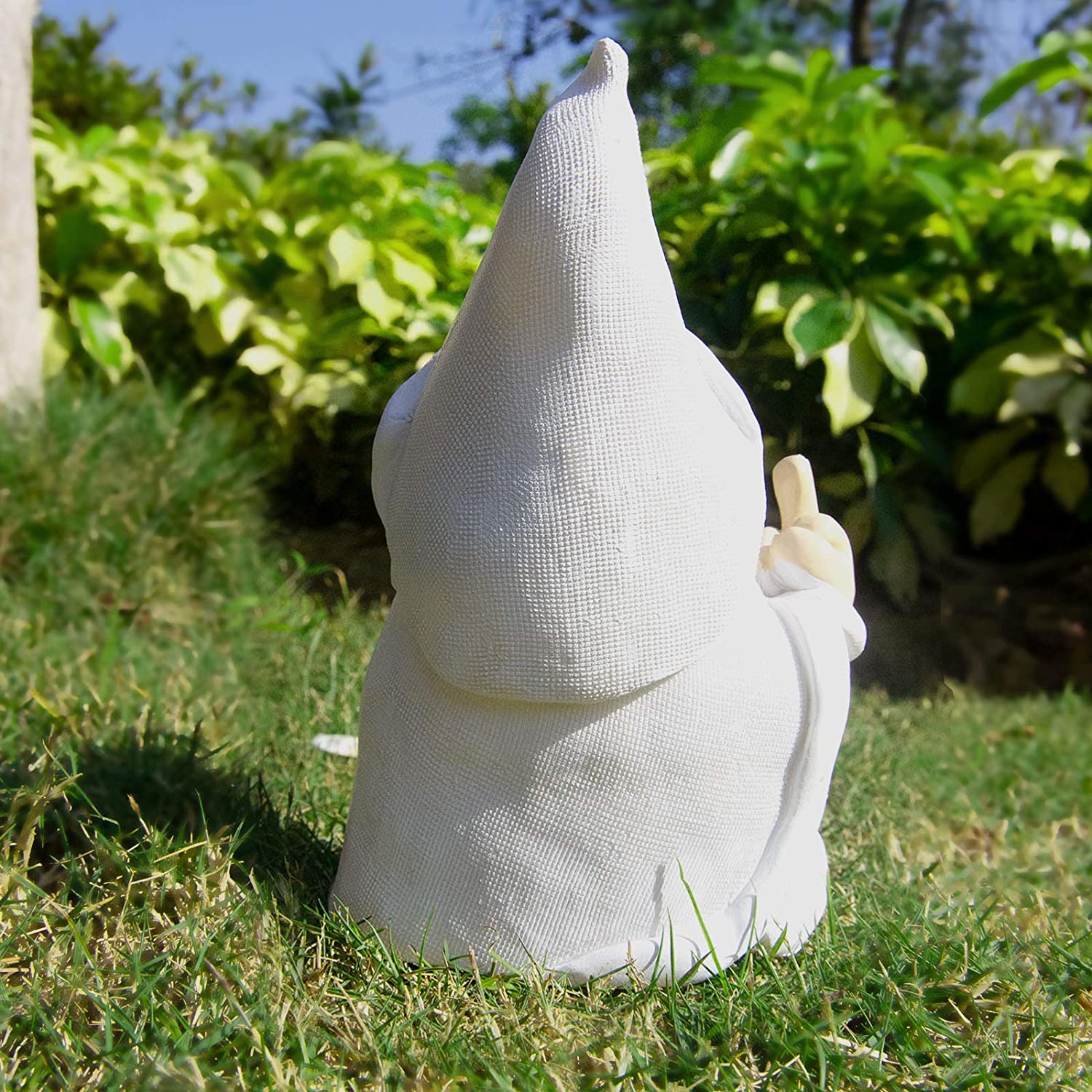 🤣Fun Handmade Smoking Naughty Garden Gnome Sculpture